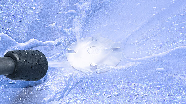 带高压清洗机的压力补偿元件